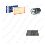 Bosch Filtre Bakım Seti Seat Toledo 1.6 100 Beygir 1999-2004 AEH AKL APF Motor Hava + Yağ F. + Polen Filtre Bosch
