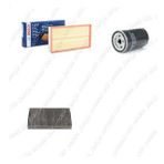Bosch Filtre Bakım Seti Seat Toledo 1.6 100 Beygir 1999-2004 AEH AKL APF Motor Hava + Yağ f. + Polen Filtre Sardes