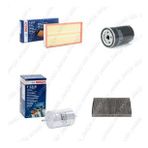 Bosch Filtre Bakım Seti Seat Toledo 1.6 100 Beygir 1999-2004 AEH AKL APF Motor Hava + Yağ F + Yakıt F. + Polen Sardes