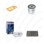 Bosch Filtre Bakım Seti Seat Toledo 1.6 105 Beygir 2000-2001 AUS AZD BCB Motor Hava + Yağ F + Yakıt F. + Polen Sardes