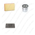 Bosch Filtre Bakım Seti Seat Toledo 1.6 105 Beygir 2002-2006 AUS AZD BCB Motor Hava + Yağ f. + Polen Filtre Sardes