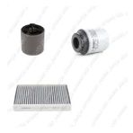 Bosch Filtre Bakım Seti Skoda Fabia 1.4 Tsı 2011-2012 Benzinli Hava + Yağ F. + Polen Filtre Sardes