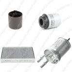 Bosch Filtre Bakım Seti Skoda Fabia 1.4 Tsı 2011-2012 Benzinli Hava + Yağ F + Yakıt F. + Polen Bosch