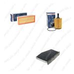 Bosch Filtre Bakım Seti Skoda Octavia 2.0 TDI Dizel 2006-2010 1Z3 Hava + Yağ f. + Polen Filtre Sardes