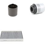 Bosch Filtre Bakım Seti Skoda Rapid 1.2 TSI 2013-2015 105 Beygir CBZB Hava + Yağ F. + Polen Filtre Bosch