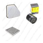 Bosch Filtre Bakım Seti Toyota Auris 1.4 D 4d Dizel 2007-2008 Hava + Yağ F. + Polen Filtre Sardes