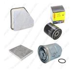 Bosch Filtre Bakım Seti Toyota Auris 1.4 D 4d Dizel 2007-2008 Hava + Yağ F + Yakıt F. + Polen Bosch