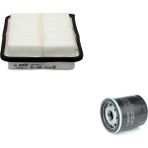 Bosch Filtre Bakım Seti Toyota Auris 1.6 Benzin 2007-2008 Hava + Yağ Filtre