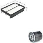 Bosch Filtre Bakım Seti Toyota Corolla 1.3 1990-1997 Benzinli Hava + Yağ Filtre