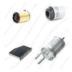 Bosch Filtre Bakım Seti Volkswagen Beetle 1.2 CBZB Motor 2011-2018 Hava + Yağ F + Yakıt F. + Polen Bosch