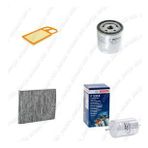 Bosch Filtre Bakım Seti Volkswagen Bora 1.6 Benzin 105 Beygir AUS ATN Motor Hava + Yağ F + Yakıt F. + Polen Bosch