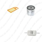 Bosch Filtre Bakım Seti Volkswagen Polo 1.4 Benzin 6n2 2000-2001 Hava + Yağ F. + Yakıt Filtre Bosch