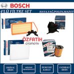 Bosch Ford Fiesta 1.4 Tdci KVJA Filtre Seti