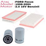 Bosch Ford Focus 1.6i FFV Turnier 2001-2005 Benzin Filtresi