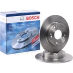 Bosch Fren diski; Arka Takım (2 Adet) HONDA Civic 1.8i 9/2011 - 8/2015 102.0 - 103.0 kW FB R18Z1