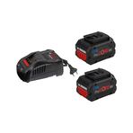 Bosch Gal 1880 Cv Sarj Cihazi + 2 X Procore 18 V 5.5 Ah Yedek Aku