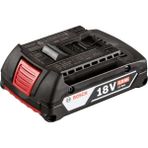 Bosch GBA 18 V M-B 18 Volt Lityum Akü 2,0 Ah Düşük Ağırlık ve Uzun Kullanım Ömrü