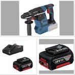 Bosch GBH 18-26 KIRICI DELİCİ ( KARTON KUTU) 1 Ad 4.0 ah + 3.0 ah AKÜ