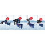 Bosch Gbh 180-LI Kırıcı Delici + Gws 180-LI Taşlama + Gdx 180 Lı Somun Sıkma +Bosch Gal 1880 Cv Şarj Cihazı 2X5.0 Ah Akü Seti