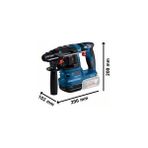 Bosch GBH 185-LI Professional Akülü Kırıcı Delici Solo (Akü ve Şarj Cihazı Dahil Değildir) - 0611924020