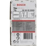 Bosch GNH 18 V 64M 50 mm 2000 Adet Uyumlu SK64-20 NR Paslanmaz Başsız Çivi