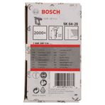 Bosch GNH 18 V 64M 63 mm 2000 Adet Uyumlu SK64-20 NR Paslanmaz Başsız Çivi