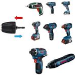 Bosch GO 2.0 IXO V 7 GDR 120-LI GDR 18V-200 C GSR 12 V-35 HX GDR 180-LI Şarjlı Matkap Uç
