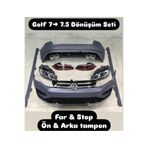 Bosch Golf 7 uyumlu 7.5 R Dönüşüm Seti 7->7.5 SET FAR + STOP + ÖN ARKA TAMPON