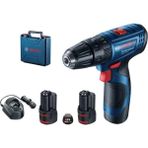 Bosch GSB 120-Li 2x2 Ah Akülü Darbeli Delme Vidalama Makinesi