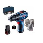 BOSCH GSB 12V-30 AKÜLÜ VİDALAMA + 39 PARÇA SET