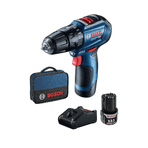 Bosch GSB 12V-30 Çift Akülü 2 Ah Darbeli Vidalama Makinesi