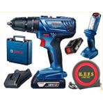 Bosch GSB 180 LI Çift Bataryalı Darbeli Matkap Vidalama ve Bosch GLI 18 V-300 Şarlı El Feneri