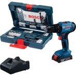 Bosch GSB 183-LI Tek Akülü Darbeli Matkap + 41 Parça Aksesuar
