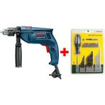 Bosch Gsb 550 Darbeli Matkap + 27 Parça Matkap Ucu Ve Vidalama Ucu Seti