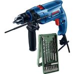 Bosch Gsb 550 Darbeli Matkap 500 Watt + 15 Parça Matkap Ucu Ve Vidalama Ucu Seti