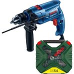 Bosch Gsb 550 Darbeli Matkap + 54 Parça Matkap Ucu ve Vidalama Ucu Cırcır Tornavida Seti
