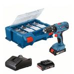Bosch GSB18V-21 2x2 Ah Akülü Matkap
