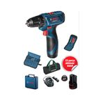 Bosch GSR 120 LI Çift Akülü 23 Parça Uç Matkap