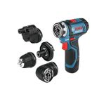 Bosch GSR 12V-15 FC Set Çift Akü Başlıklı Vidalama