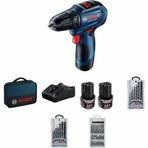 Bosch GSR 12V-30 + 39 Parça Vidalama Seti