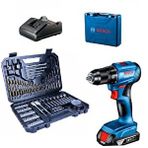 Bosch Gsr 185 Li (Tek Batarya) ve Bosch 103 Parça Aksesuar Seti