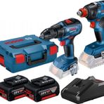 Bosch Gsr 18v-50 Akülü Vidalama Ve Gdx 18v-200 Akülü Darbeli Somun Sıkma Seti