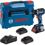 Bosch Gsr 18V-65 3X4.0AH Çift Akülü Vidalama ( 4 Amper 3 Akü Lü Set)