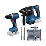 Bosch GSR 18V-65 + GBH 18V-22 Solo Vidalama ve Kırıcı Set
