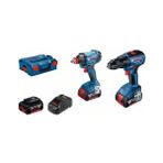 Bosch GSR18V-50 Matkap + Bosch GDX 180-LI Üç Akülü Somun Sıkma Makinesi