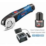 Bosch Gus 12v-300 Professional Çok Amaçlı Makas 3 Ah Tek Batarya Mavi