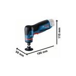 Bosch GWG 12V-50 S Döner Başlıklı Taşlama Makinesi