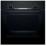 Bosch HIF534EB0T Serie 4 Buhar Destekli 60x60 cm Siyah Ankastre Fırın