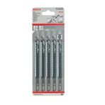 Bosch Hızlı Kesim Serisi Ahşap İçin T 344 D 5 Li Paket Dekupaj Testeresi Bıçağı