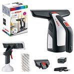 Bosch Home And Garden Akülü Pencere Temizleyici, Glassvac Cam Temizleyici, Premium Paket, Pencere, Ayna ve Duş Temizliği için, Çalışma Süresi Yaklaşık 35 Pencere, Karton Kutuda